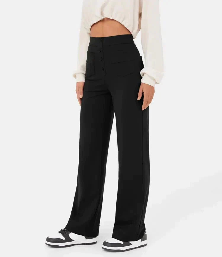 Noëlle | Comfy Straight Fit Broek